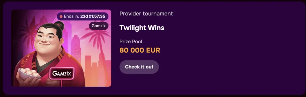 Twilight Wins tournament with 80,000 AUD prize pool